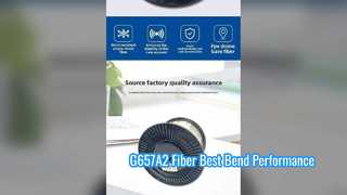 Fiber G657A2 Giải pháp cáp không nhạy cảm với uốn cong tối ưu