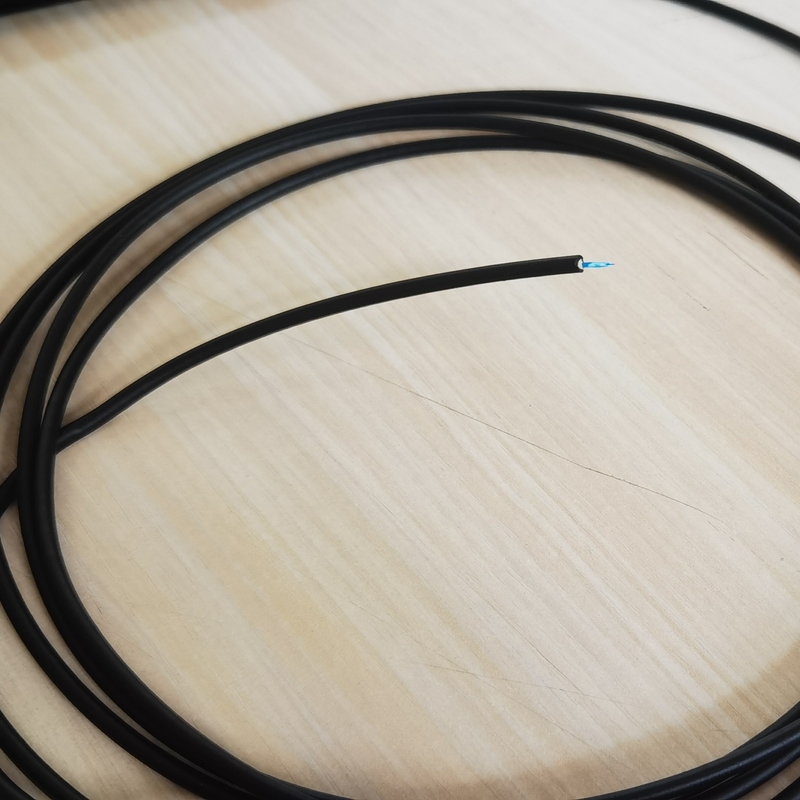 Mexico / Bắc Mỹ 3.0mm TPU 800N YOFC Sợi quang GJYFJU-1B6b3 Vật liệu áo khoác sợi Aramid cho trong nhà và ngoài trời