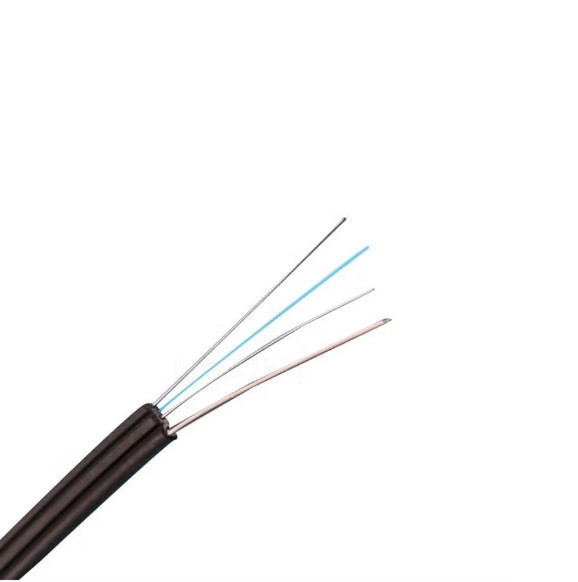 Tự hỗ trợ FTTH Cáp thả sợi quang GJYXCH 1/2 lõi trong nhà ngoài trời