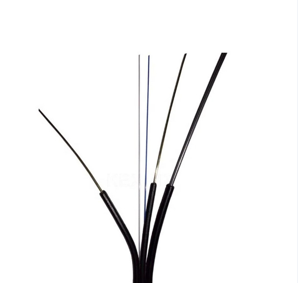 Tự hỗ trợ FTTH Cáp thả sợi quang GJYXCH 1/2 lõi trong nhà ngoài trời