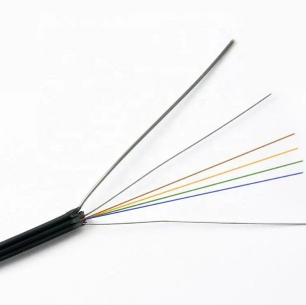 FTTH Cable Indoor Outdoor Self-Supported Flat Drop Cable GJYXCH 4 lõi