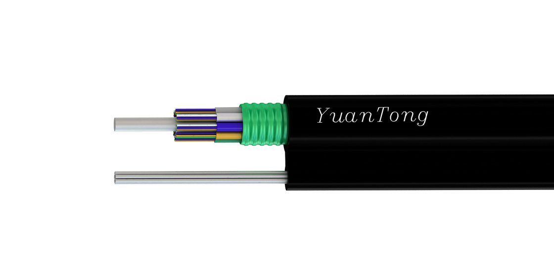Cáp quang sợi trên không 2 4 6 8 10 12 lõi băng thép tự nâng Gyxtc8s Cáp