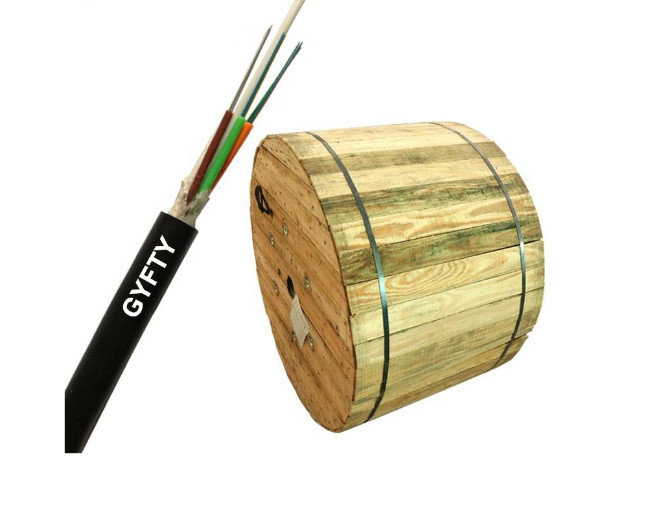 Cáp quang sợi GYFTY FRP Single Mode Multi-Core Stranded Loose Tube 2-36 lõi