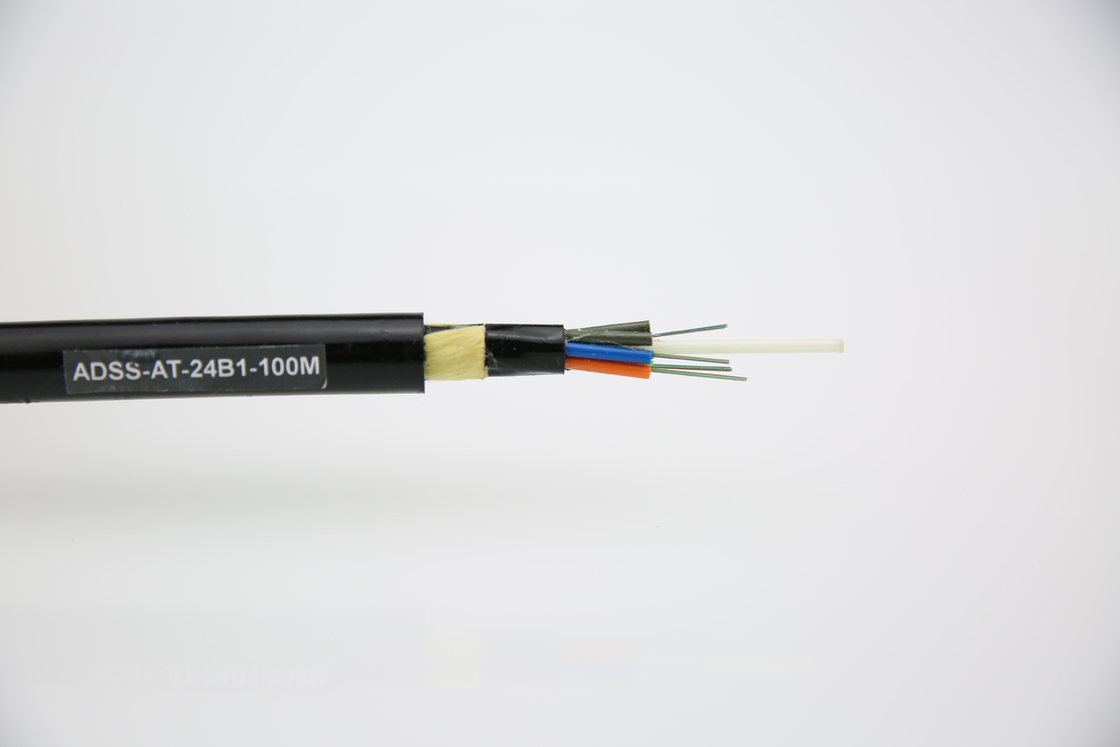 Cáp ADSS tự hỗ trợ không gian dài Cáp quang sợi hai lớp