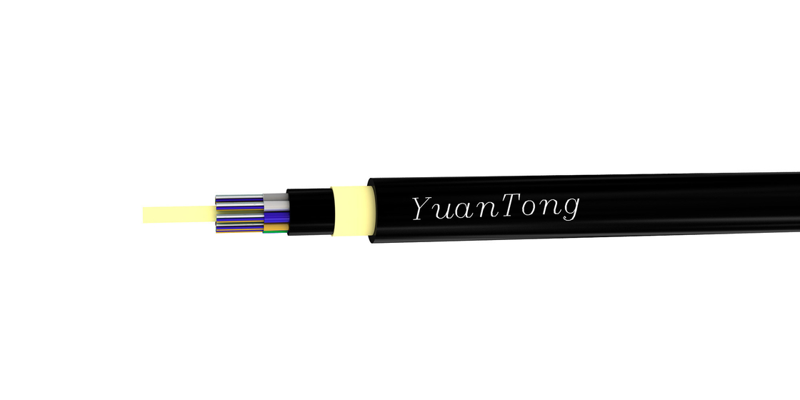 Cáp sợi quang ADSS 24 lõi 48 lõi 80 100 120 200m Span Fiber ADSS Tất cả các bộ đệm tự hỗ trợ ADSS