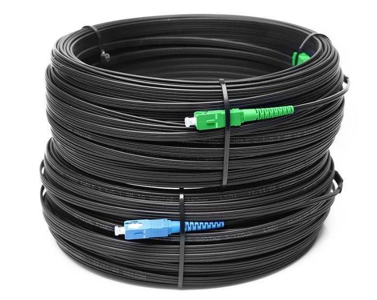 FTTH Cáp cắm sợi quang LC SC ST FC PC UPC APC Đơn chế đơn đơn ngoài trời Cáp cắm sợi quang