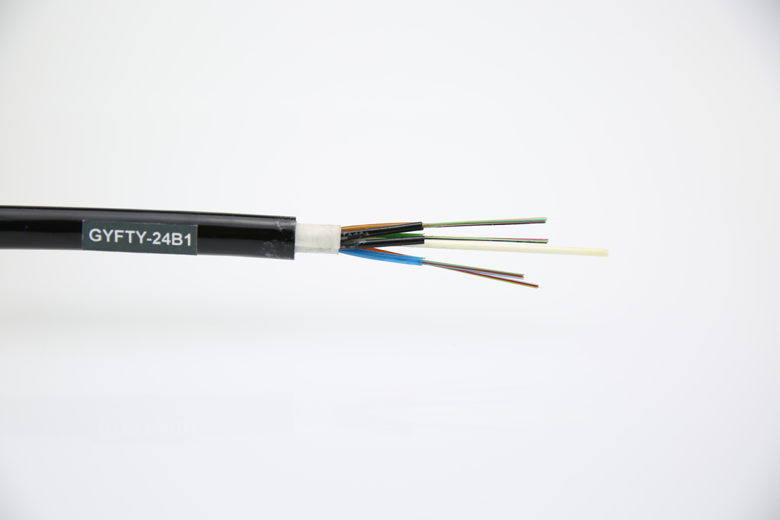 GYFTY 144 lõi tất cả các ống dẫn truyền thông ngoài trời điện dielectric Cáp sợi quang