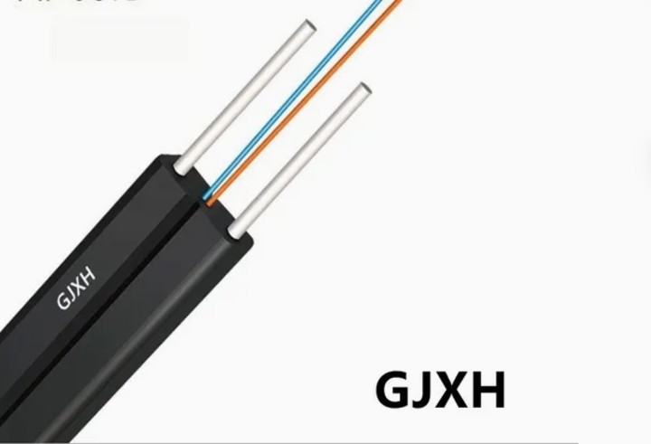 White LSZH Indoor Fiber Optic Drop Cable Giải pháp cuối cùng cho các kết nối trong nhà