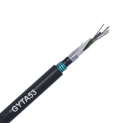 Cáp quang sợi chôn trực tiếp cho các ứng dụng chôn trực tiếp -20- 70 °C Cấu trúc SZ ống lỏng