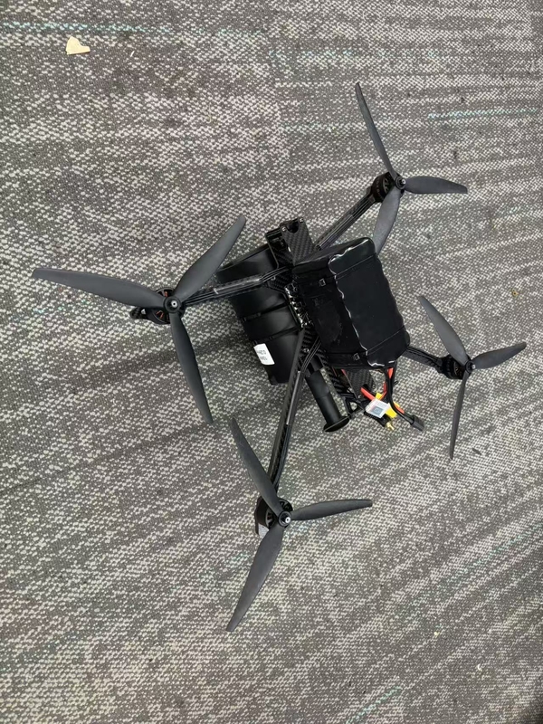 Vật liệu áo khoác phủ bí mật cho máy bay không người lái FPV Quadcopter 25km/cuộn Dây điện từ trong ra ngoài Loại đầu nối FC cho độ bền kéo cao