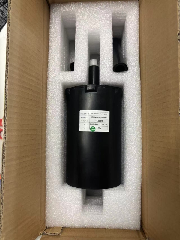 Vật liệu áo khoác phủ bí mật cho máy bay không người lái FPV Quadcopter 25km/cuộn Dây điện từ trong ra ngoài Loại đầu nối FC cho độ bền kéo cao