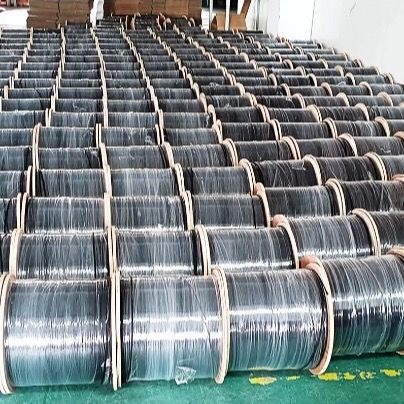 Cáp quang FTTH dây cáp quang đen, 4 lõi, dùng cho thi công viễn thông