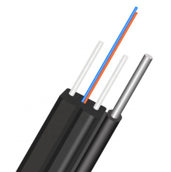 Hình thức đơn 4 lõi nội thất G657A Lszh Cáp quang sợi ngoài trời FTTH cáp thả