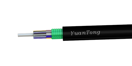 Cáp quang thép giáp ngoài trời GYTS 2-144f Loose Tube Stranded Type