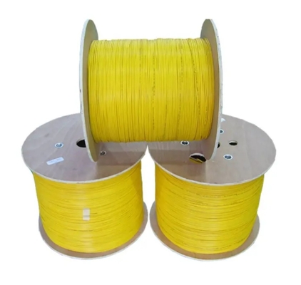 Cáp quang sợi trong nhà GJFJBV với thành phần bền của sợi Aramid và vật liệu vỏ bên trong PVC / LSZH