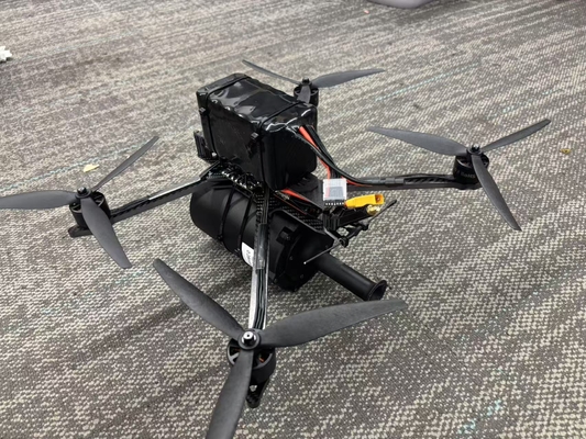 Máy bay không người lái Quadcopter sợi FPV với camera 15km 0.28mm độ bền kéo cao 60-70N